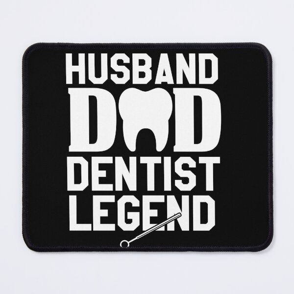 Item preview, Husband Dad Dentist Legend, Dental School, Dentist Graduation, Dental Student, Dental Hygienist designed and sold by behindthefacts.