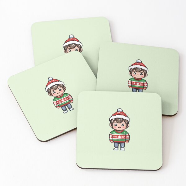 Item preview, Christmas Boy In Pixel Style designed and sold by Itsheartshop.