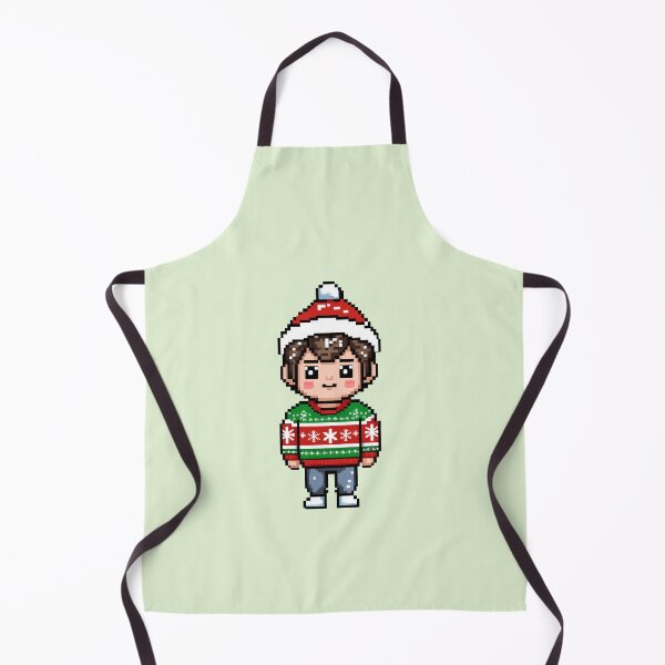 Item preview, Christmas Boy In Pixel Style designed and sold by Itsheartshop.
