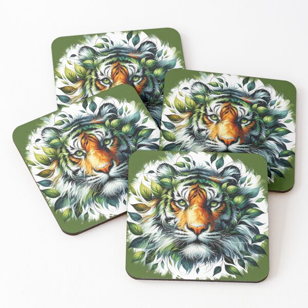 Item preview, Tiger Spirit of the Earth designed and sold by Robert Thompson BA.