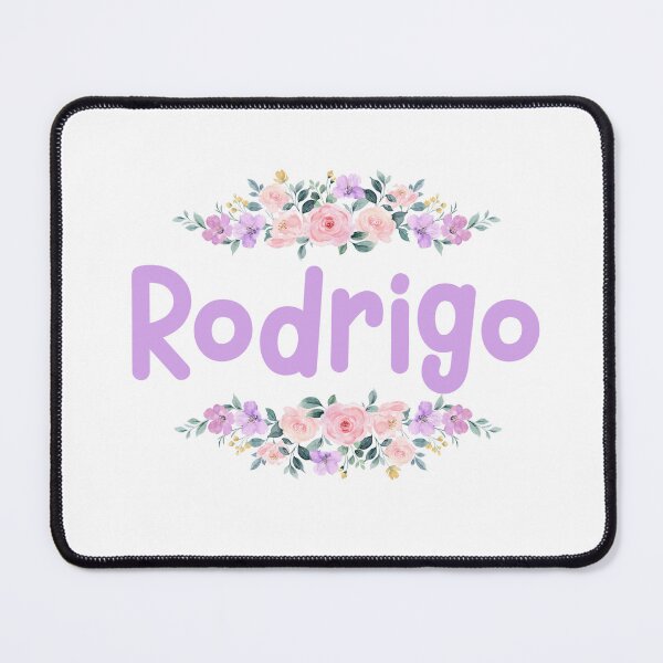 Item preview, Purple Flower Rodrigo Name Label  designed and sold by NormadWorld.