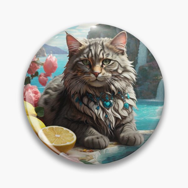 Item preview, Marbled Cat's Tropical Treat designed and sold by btcethnft.