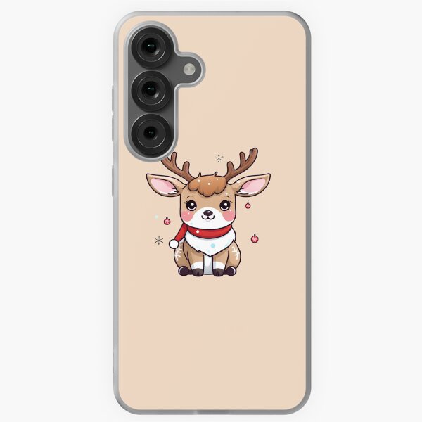Item preview, Kawaii Christmas Reindeer designed and sold by Itsheartshop.
