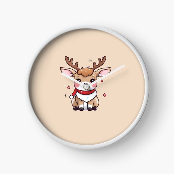 Item preview, Kawaii Christmas Reindeer designed and sold by Itsheartshop.