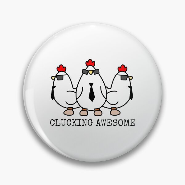 Item preview, Clucking Awesome Chickens designed and sold by VibeCreationCo.
