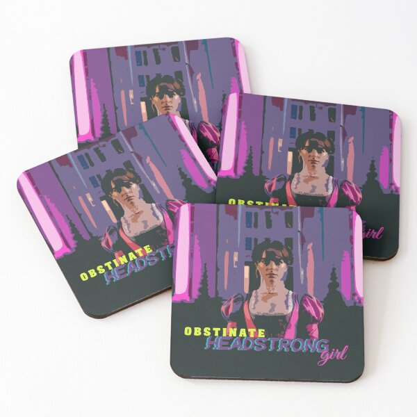Item preview, Cyberpunk Obstinate Headstrong Girl Elizabeth Bennet Pop Art designed and sold by tanjica.
