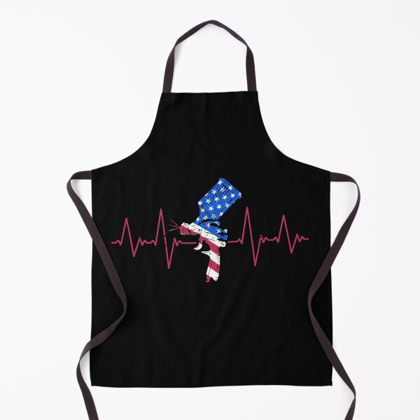 Item preview, Paint Sprayer Heartbeat Car Painting Pulse Line EKG USA Flag  designed and sold by venomousvector.