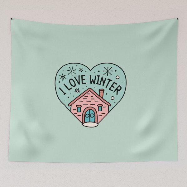 Item preview, I Love Winter designed and sold by Itsheartshop.
