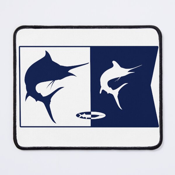 Item preview, Blue & White Marlins Flag designed and sold by Color4Nature.