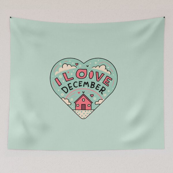 Item preview, I Love December designed and sold by Itsheartshop.