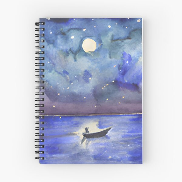 Item preview, Moonlit Voyage designed and sold by LustigFox.
