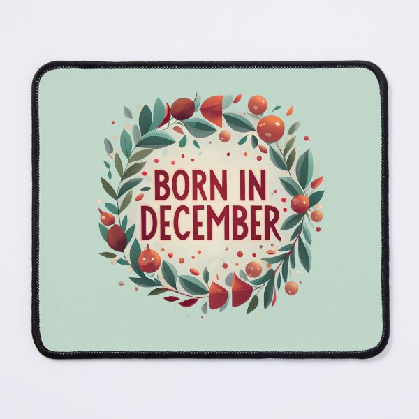 Item preview, Born In December designed and sold by Itsheartshop.
