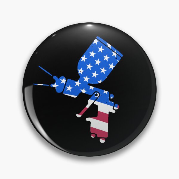 Item preview, Paint Sprayer USA Flag design for Automotive Car Painter  designed and sold by venomousvector.