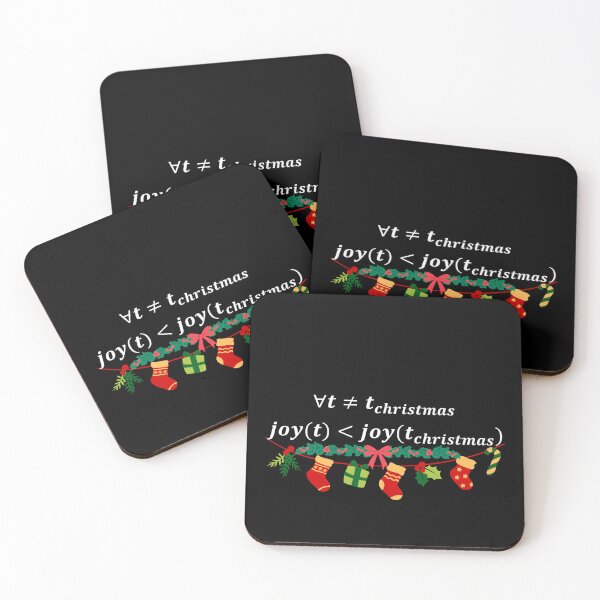 Item preview, Joy in christmas is always greater, math christmas designed and sold by NoetherSym.
