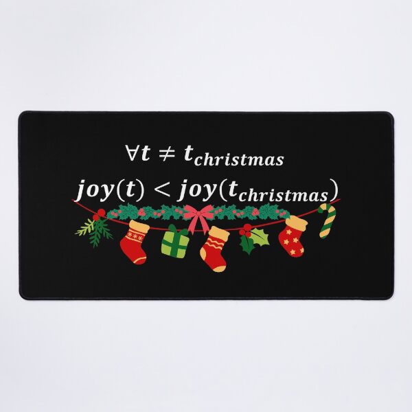 Item preview, Joy in christmas is always greater, math christmas designed and sold by NoetherSym.