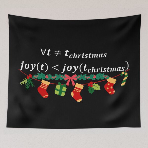 Item preview, Joy in christmas is always greater, math christmas designed and sold by NoetherSym.
