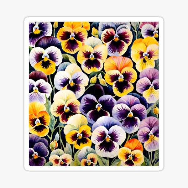 Copy of Aesthetic Minimalist Flower Design Sticker for Sale by Sophie  Rajkotwala