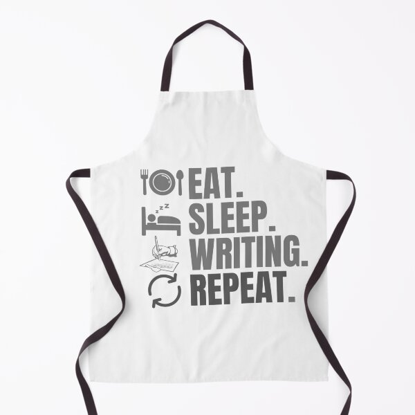 Item preview, Eat sleep writing repeat designed and sold by Creativedsigna.