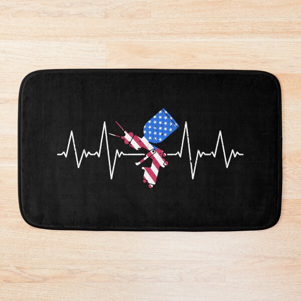 Item preview, Auto Body Painting Heartbeat USA Flag Design designed and sold by venomousvector.