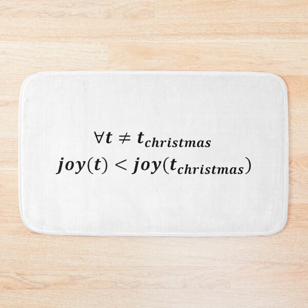 Item preview, Joy in christmas is always greater, math christmas designed and sold by NoetherSym.