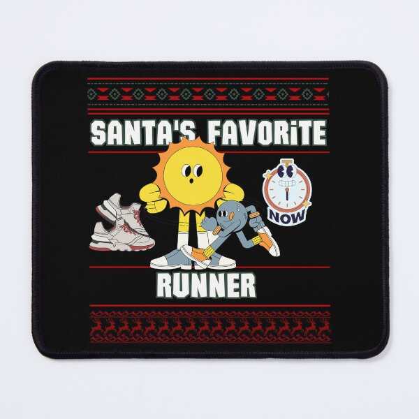 Item preview, Santa's Favorite Runner Christmas designed and sold by AquaCreative.