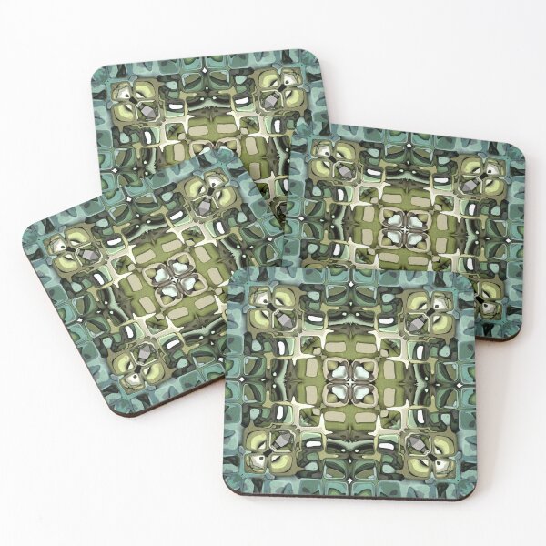 Item preview, Abstract Green Mandala designed and sold by Phil Perkins.