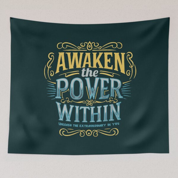 Item preview, Awaken the power within, Unleash the extraordinary in you designed and sold by FEBRICAST.