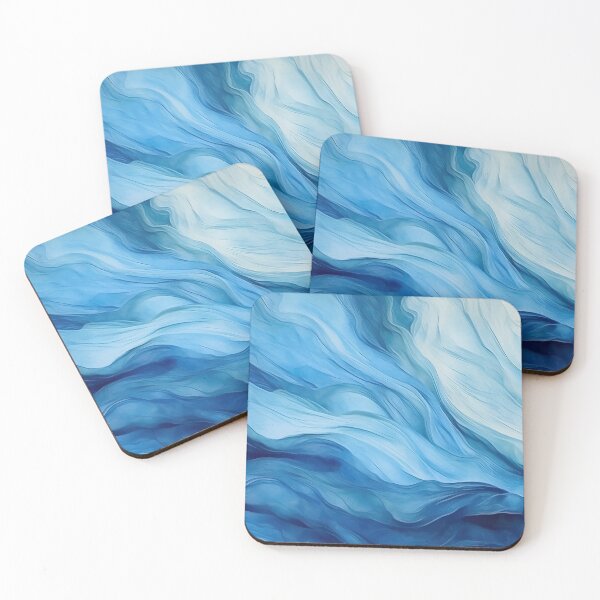 Item preview, Serene Azure Waves designed and sold by RuyaFab.