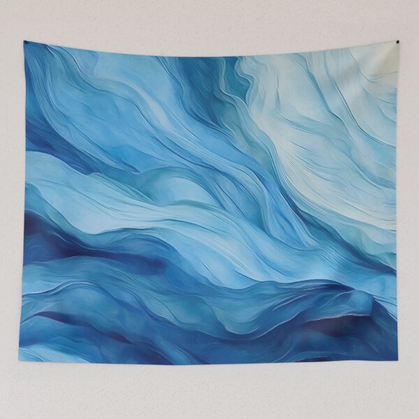 Item preview, Serene Azure Waves designed and sold by RuyaFab.