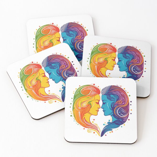 Item preview, Rainbow Passion Embrace designed and sold by mittie101.