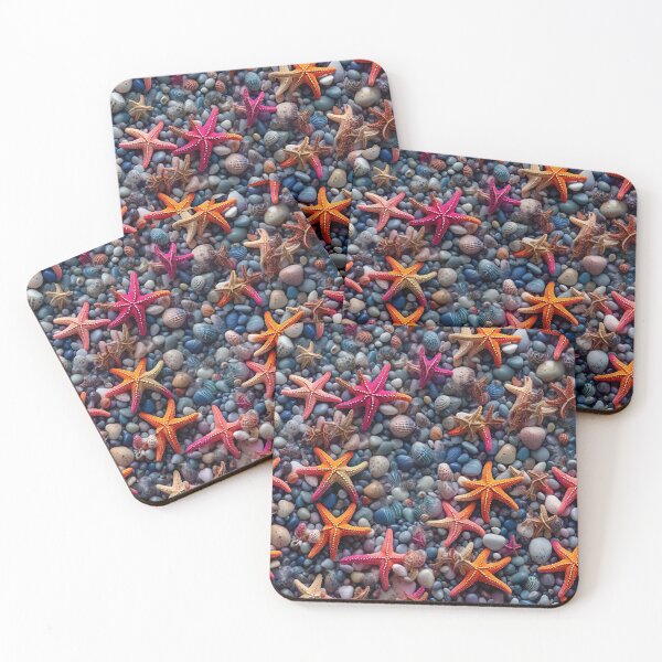 Item preview, Colorful Marvelous Starfish Pattern designed and sold by DigiDreamyArt.