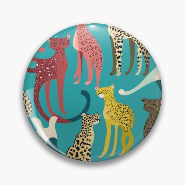 Item preview, Cool Winter / True Winter pattern, skin-tone matching, personal color analysis, PCA, mid century modern, jungle designed and sold by look4seasons.