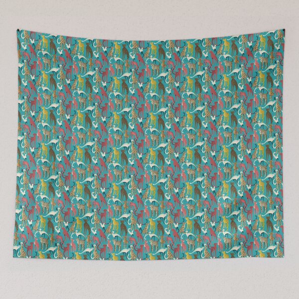 Item preview, Cool Winter / True Winter pattern, skin-tone matching, personal color analysis, PCA, mid century modern, jungle designed and sold by look4seasons.