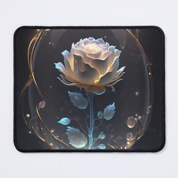 Item preview, Enchanting White Rose Orb designed and sold by OldNewAmbient.