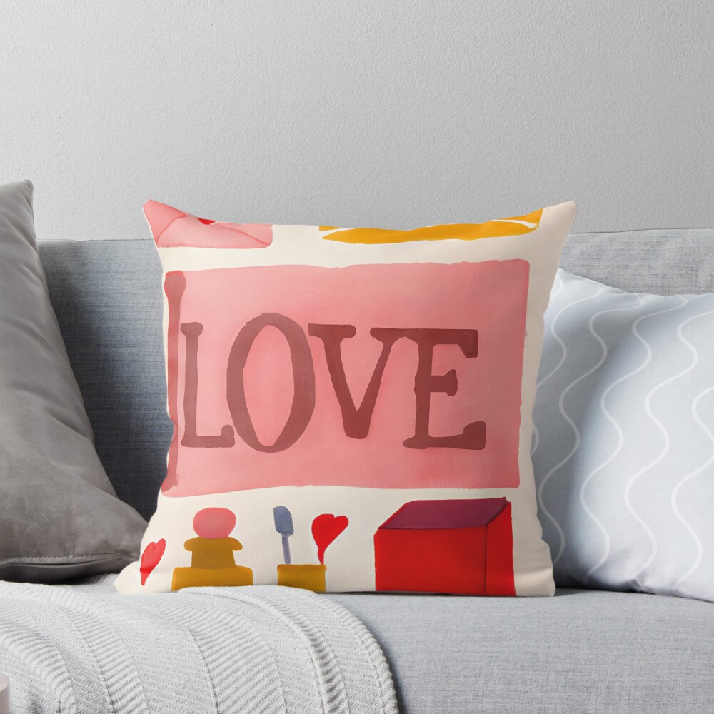 Item preview, Throw Pillow designed and sold by LustigFox.