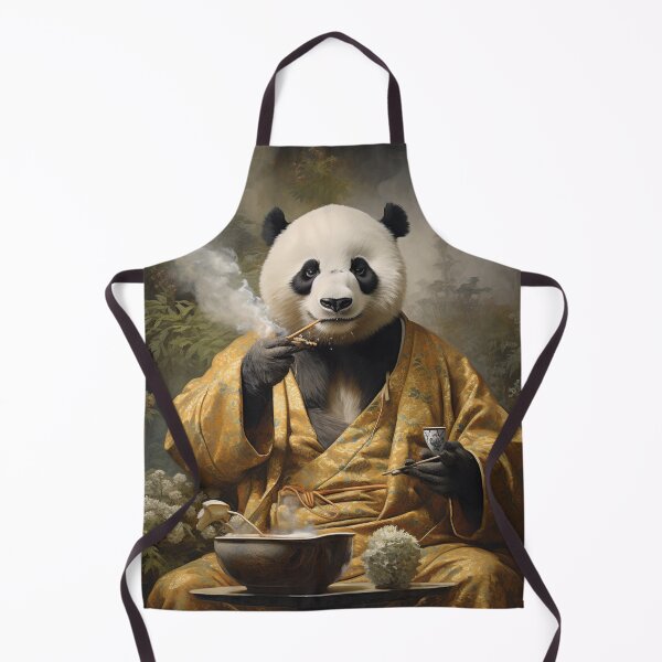 Item preview, UKIYO-E Panda Smokes a Cigar designed and sold by AlexArtCollega.