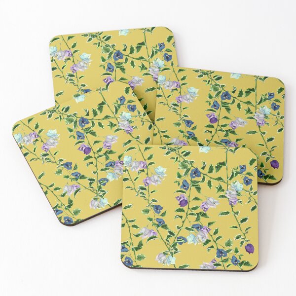 Item preview, Blooms in Watercolor: Hand-Painted Bougainvillea Elegance: Yellow designed and sold by Hadamundo.