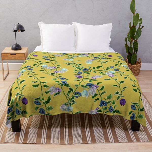 Item preview, Blooms in Watercolor: Hand-Painted Bougainvillea Elegance: Yellow designed and sold by Hadamundo.