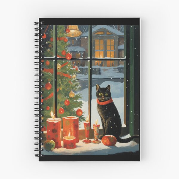 Item preview, Black Cat And Christmas designed and sold by GageStore.
