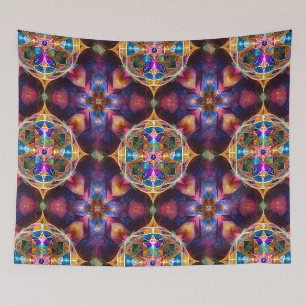 Item preview, Sacred Geometry Elegance: Golden Yantra Bliss designed and sold by ZION-E-Store.