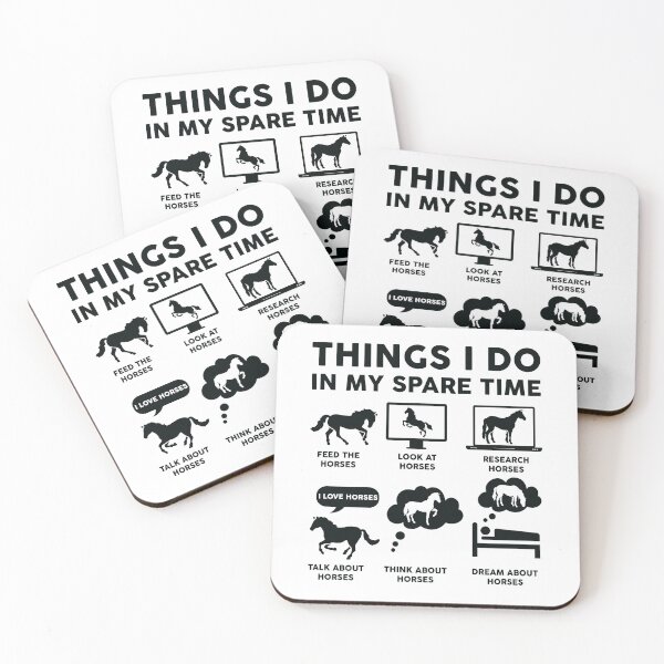 Item preview, Things I Do In My Spare Time Horses Lover designed and sold by LounisArt.