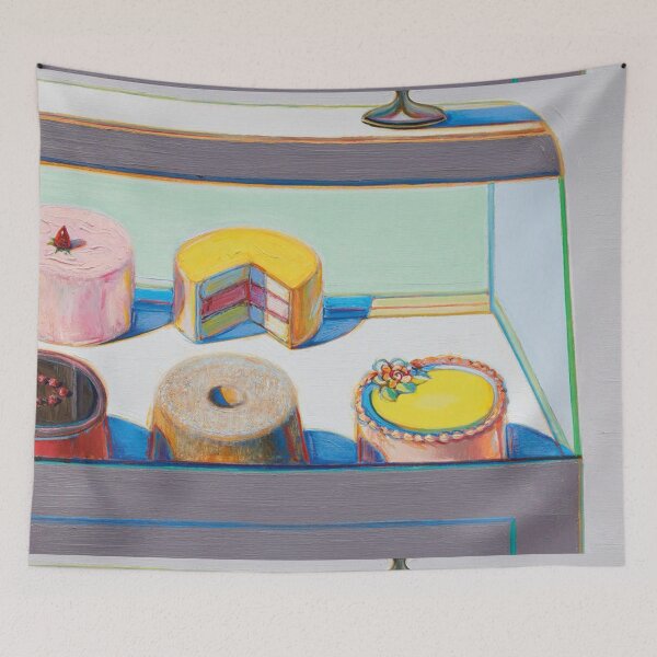 Item preview, Wayne Thiebaud, 1920 America | Cakes Paintings designed and sold by HobertShoop.