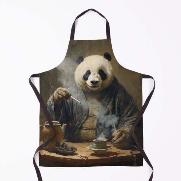 Item preview, UKIYO-E Panda Smokes a Cigar designed and sold by AlexArtCollega.