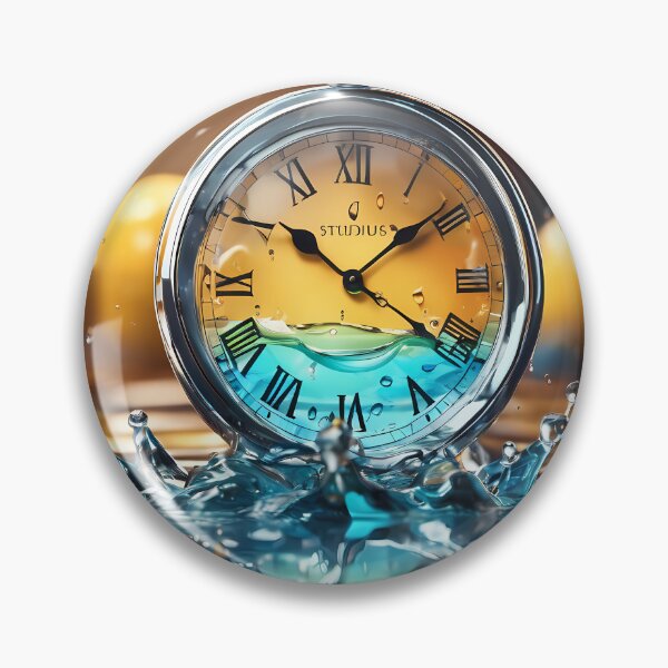 Item preview, Transparent Waters of Time: How Our Aquatic Crystal Clocks Redefine Elegance. designed and sold by Artedig.