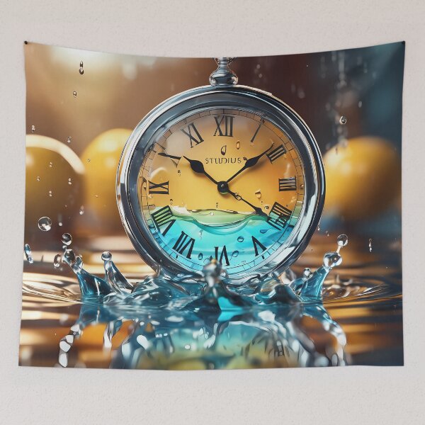 Item preview, Transparent Waters of Time: How Our Aquatic Crystal Clocks Redefine Elegance. designed and sold by Artedig.