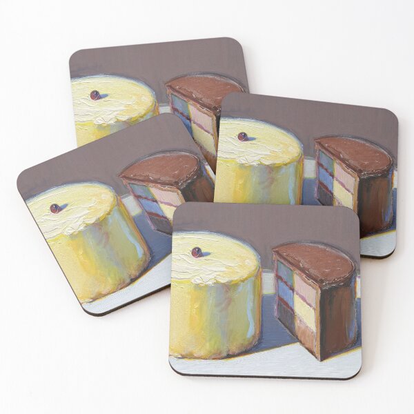 Item preview, Wayne Thiebaud, 1920 America | Cakes Paintings designed and sold by HobertShoop.