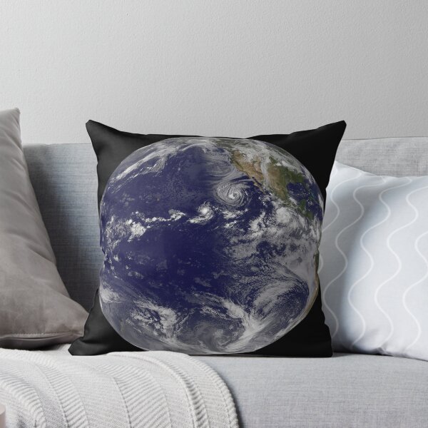 Item preview, STK204431S-Full Earth showing various tropical storms. designed and sold by StocktrekImages.