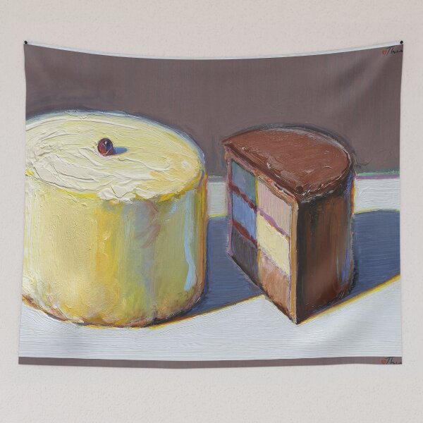 Item preview, Wayne Thiebaud, 1920 America | Cakes Paintings designed and sold by HobertShoop.