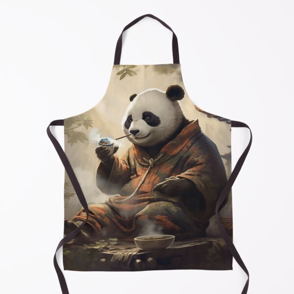 Item preview, UKIYO-E Panda Smokes a Cigar designed and sold by AlexArtCollega.