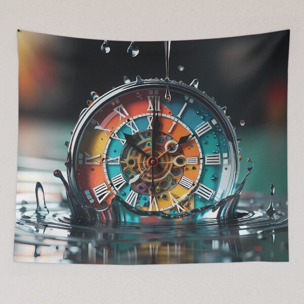 Item preview, Digital Reflections: The Magic of Water Captured in Our Liquid Crystal Clocks. designed and sold by Artedig.